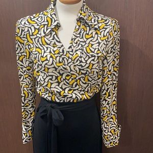 DVF vintage silk wrap dress